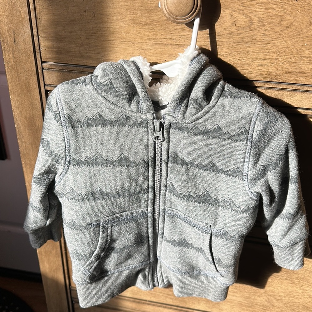 Cat & Jack Boys Fleece Lined Sweatshirt